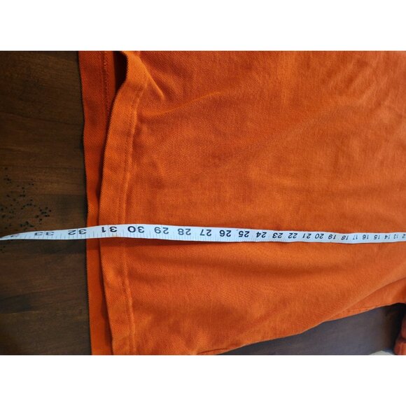 U.S. Polo assn Men's Golf Short Sleeve Orange Polo XXL Tal - Picture 6 of 8